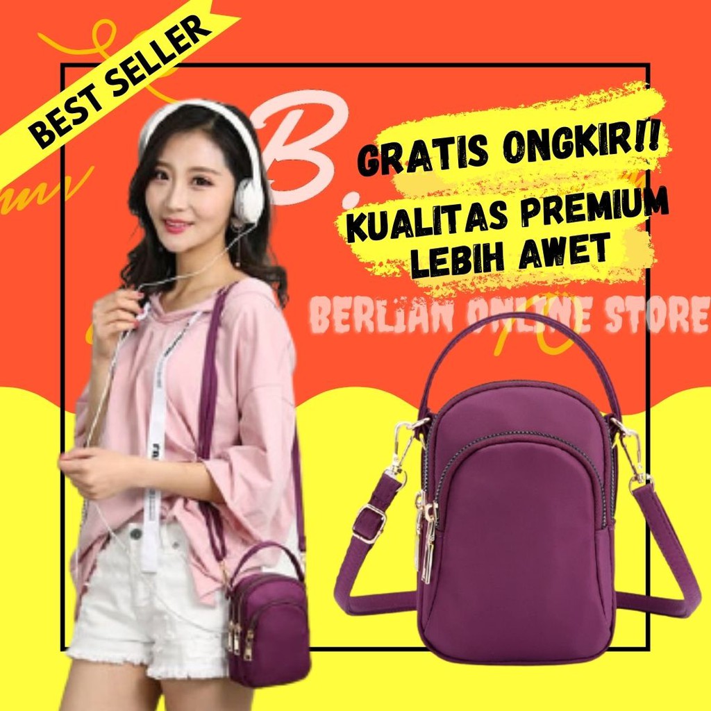 TAS WANITA SELEMPANG SLEMPANG MINI KECIL JINJING FASHION TERBARU IMPORT MURAH