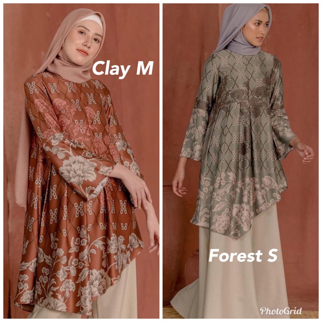 Flores tunic wearing klamby