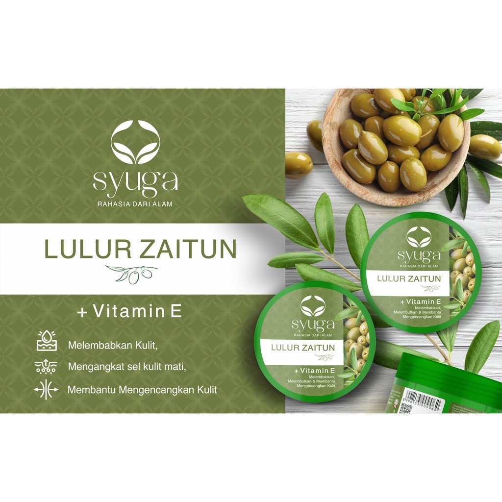 SYUGA Lulur Zaitun - 100 Gram