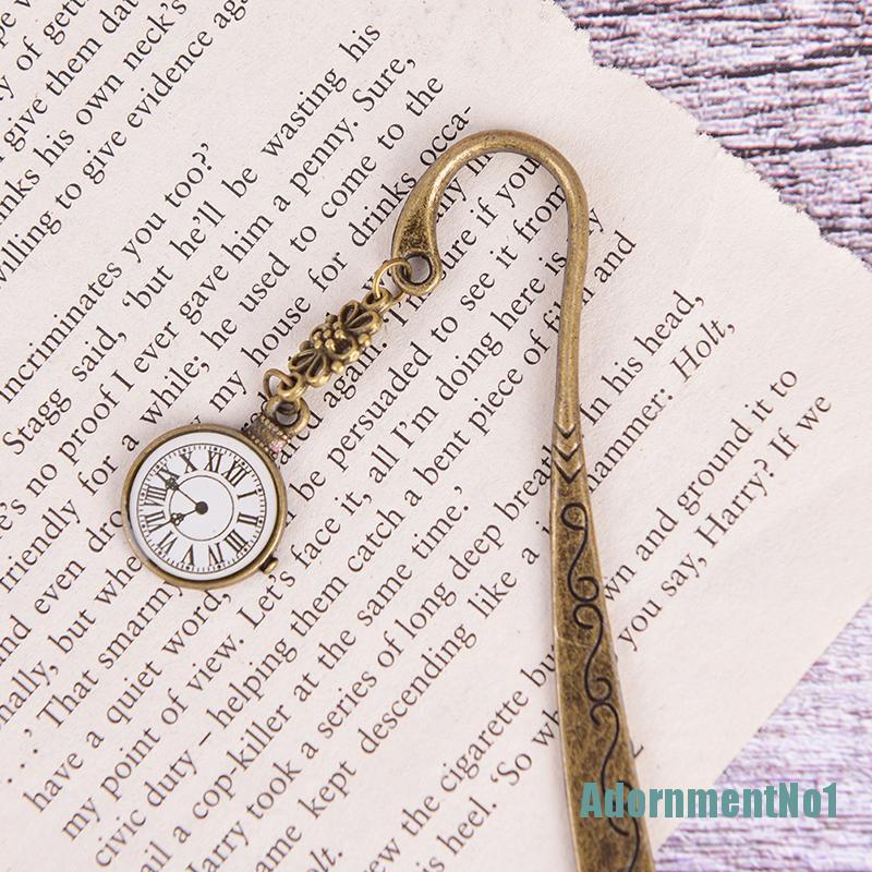 [AdornmentNo1]retro vintage metal alloy bronze bookmark document book mark label diy for