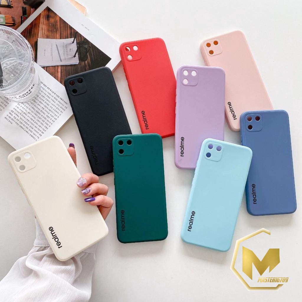 SOFTCASE ORIGINAL SILIKON PELINDUNG KAMERA REALME C1 C2 5I 5S 5 PRO NARZO 6 MA1986