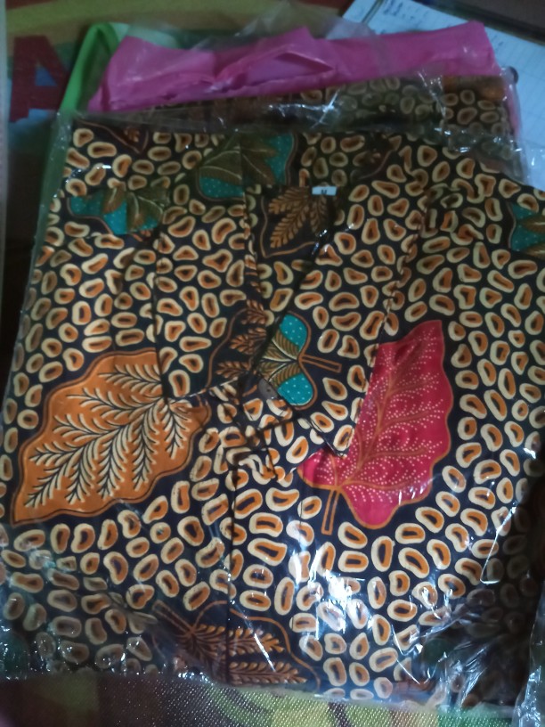 Couple Keluarga Dress Batik Solo Motif Ulir Garudo Mama Papa Anak Dijual Terpisah Simifashion