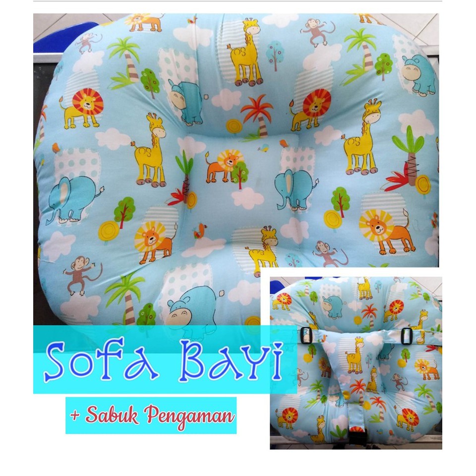 Sofa Bayi Multifungsi Belajar Duduk Baby Lounger