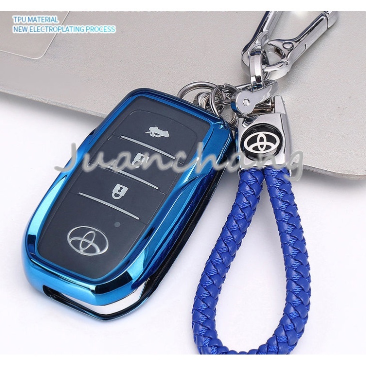 Casing Kunci Mobil Model flip Bahan TPU Untuk toyota Isuzu Fortuner Hilux RAV4 Camry Hiac Corolla