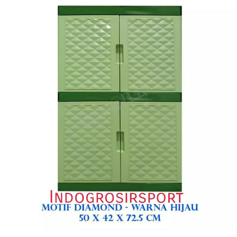 PROMO LEMARI PLASTIK / LEMARI PAKAIAN / RAK PLASTIK 5 SUSUN 10 PINTU / 4 SUSUN/ 3 SUSUN 6 PINTU