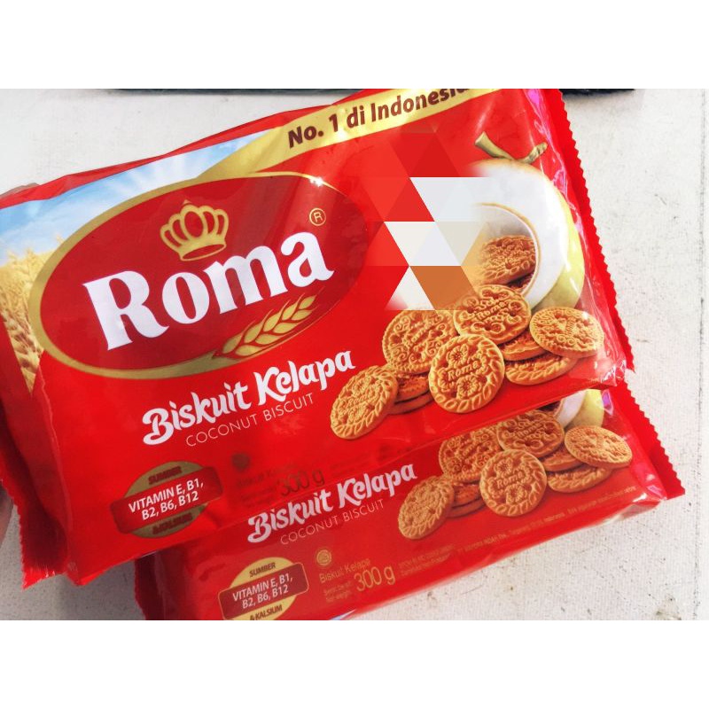 Biskuit ROMA Kelapa - Coconut Biscuit