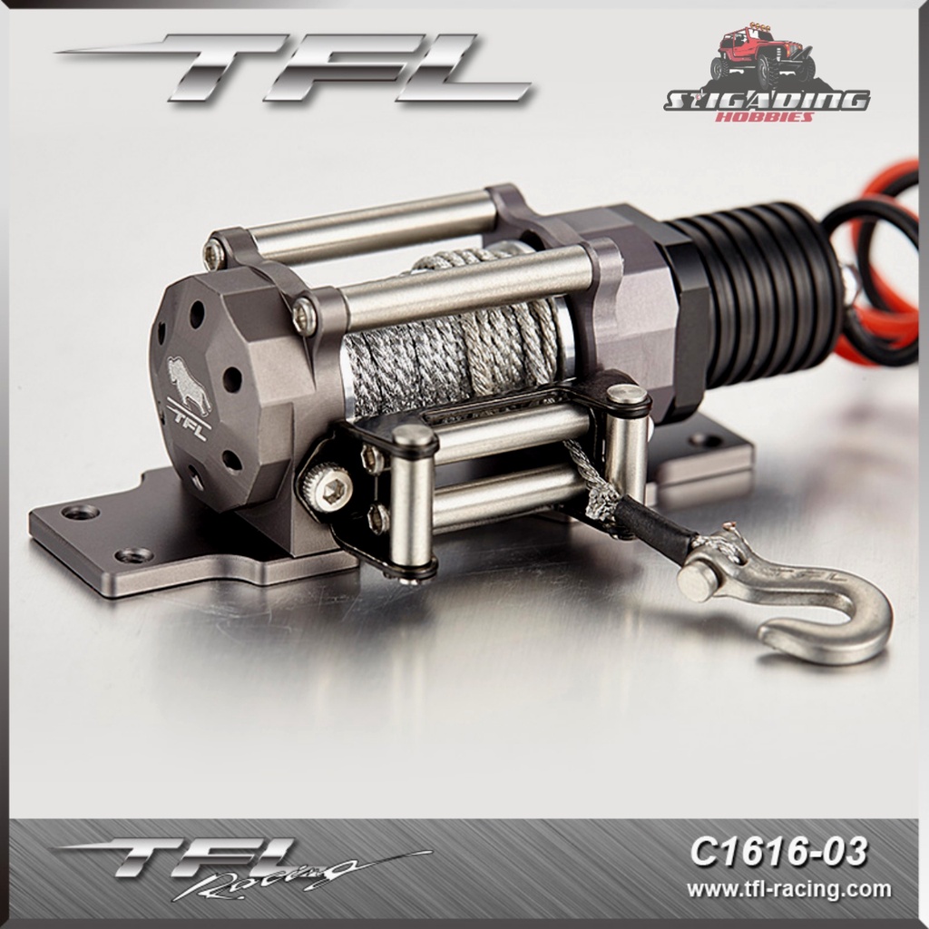 WINCH TFL SINGLE MOTOR FOR RC 1/10 AXIAL TRX SCX10 RGT