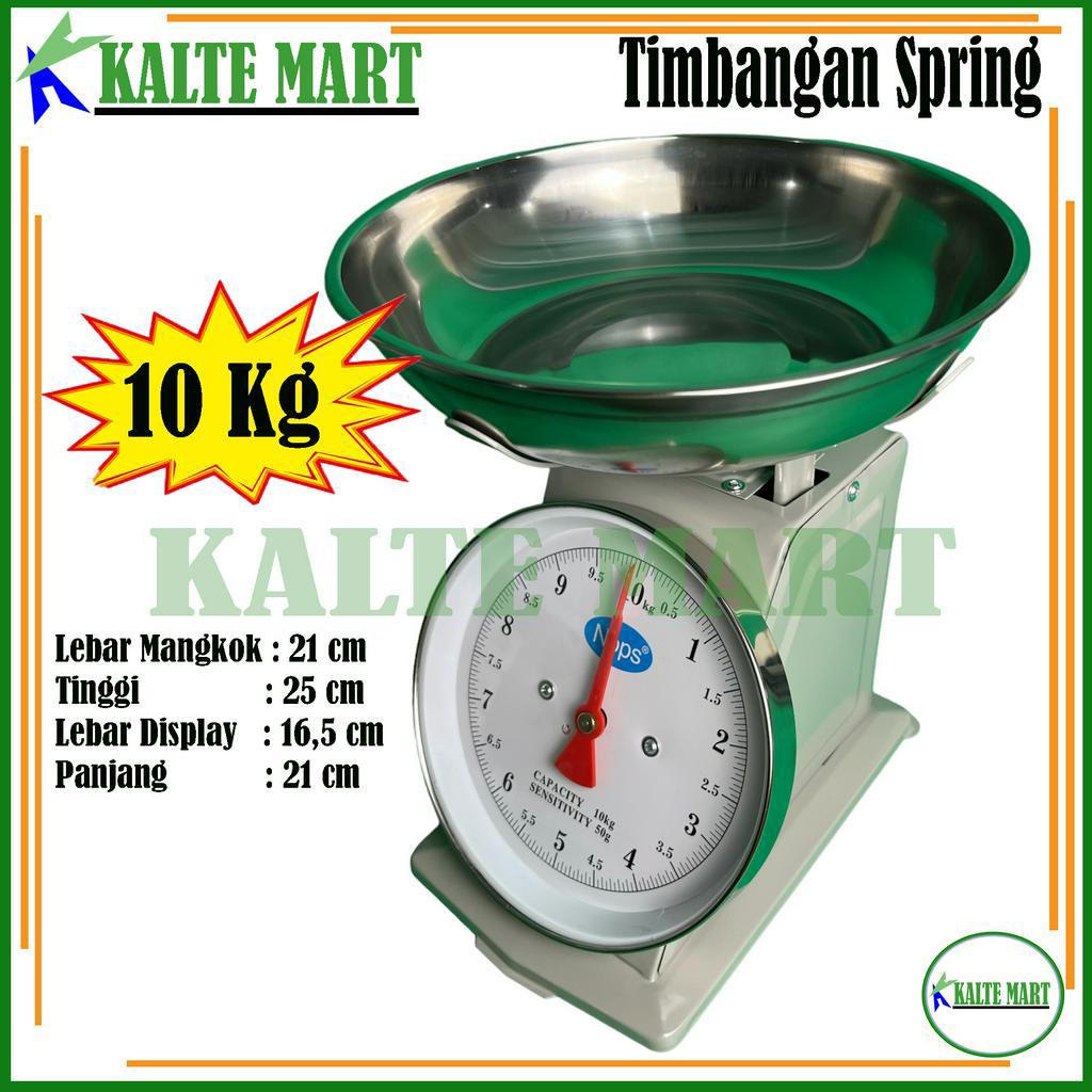 Timbangan Jarum 10kg 20kg Timbangan Mangkok Stainless Timbangan Analog