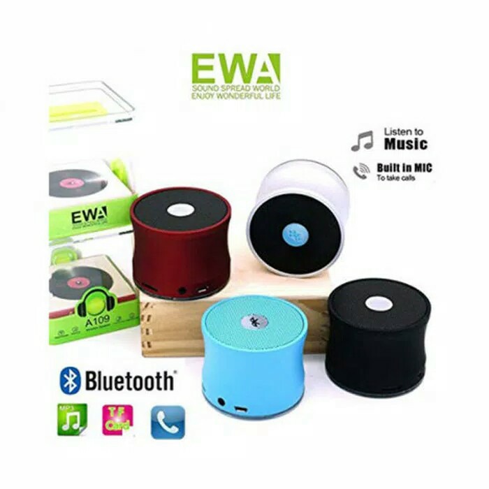 SPEAKER BLUETOOTH MINI EWA A109 ORIGINAL 100% PORTABLE SPEAKER EWA