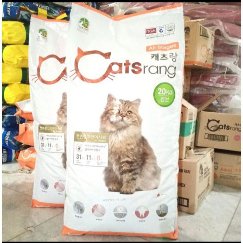 CATSRANG ALL STAGE 20KG / MAKANAN KUCING CATSRANG (EKSPEDISI)