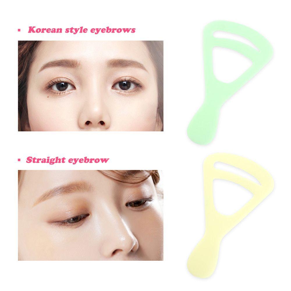 PINEAPPLE 2Pcs/set Eyebrow Shaping Template Women Tools Makeup Helper Eyebrow Stencil