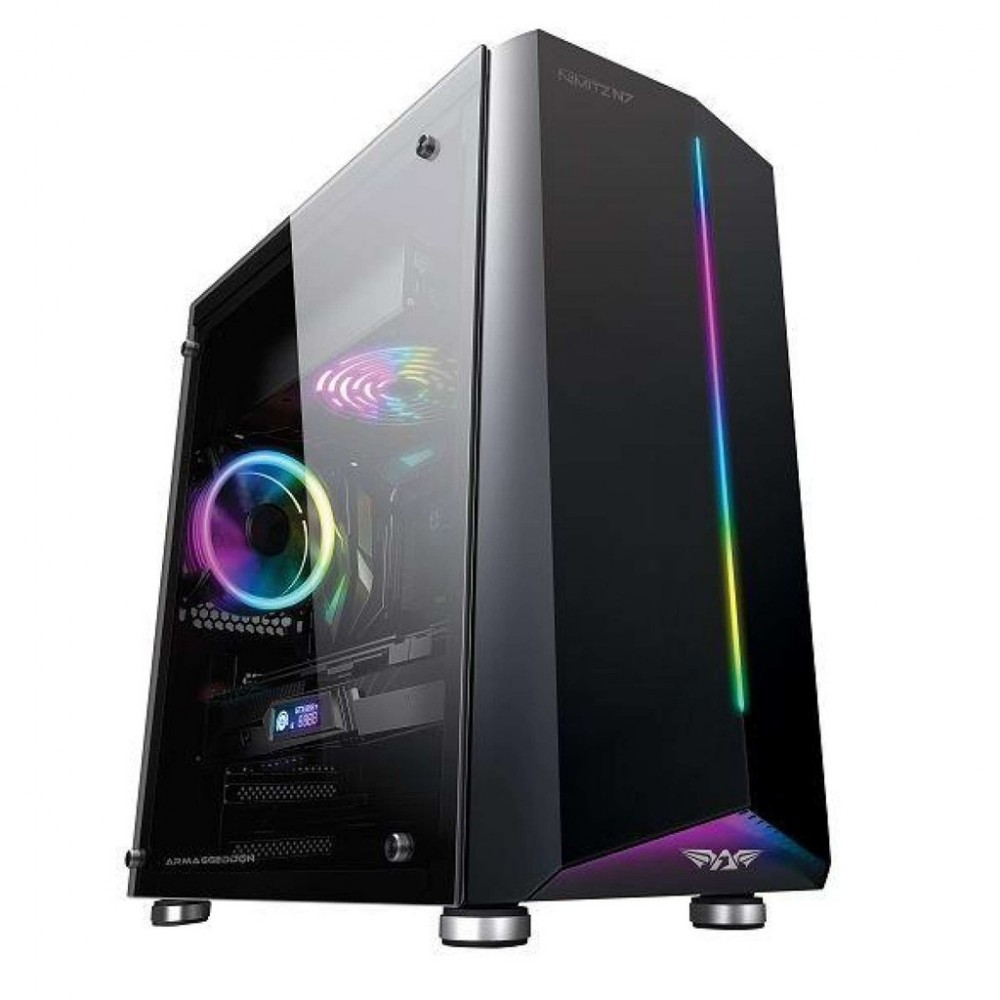 Casing PC Armaggeddon Nimitz N7 RGB Black