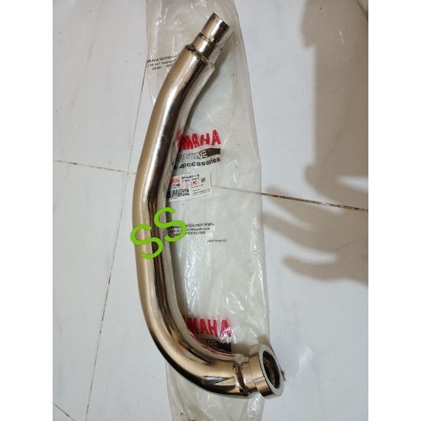 pipe exhaust pipa leher knalpot kenalpot scorpio z old new badak kotak steko krum croom origional 5b