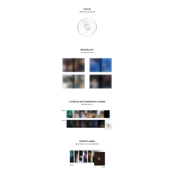 ONEUS - 8th Mini Album MALUS Main ver. (online POB)