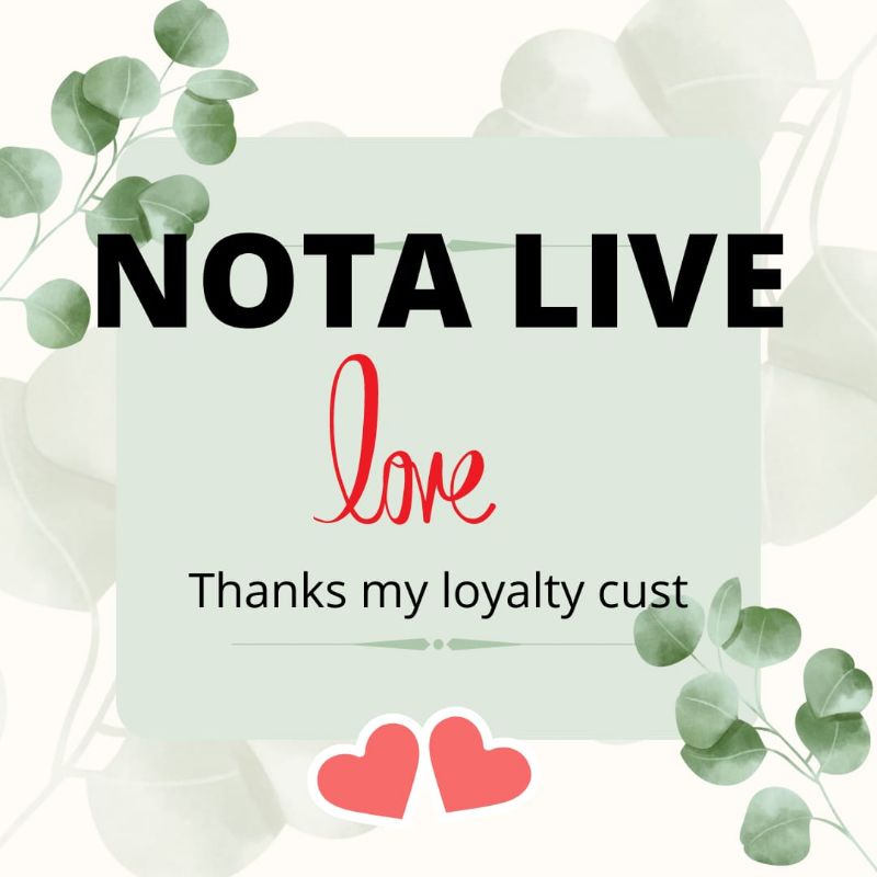 

NOTA LIVE CUST 1