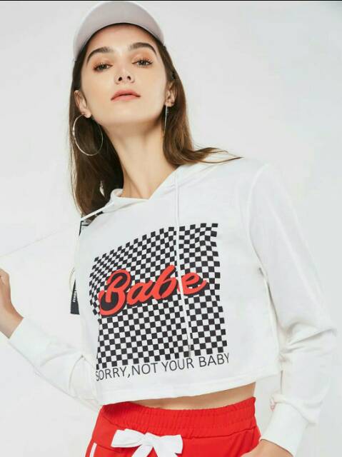 HODIE CROP BABE