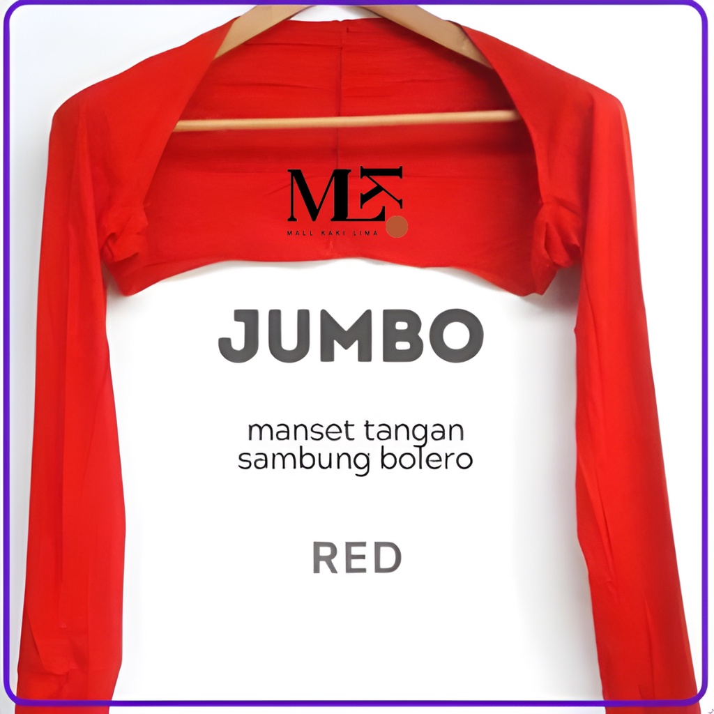 MANSET TANGAN SAMBUNG BOLERO LICIN BAHAN SPANDEK LICIN