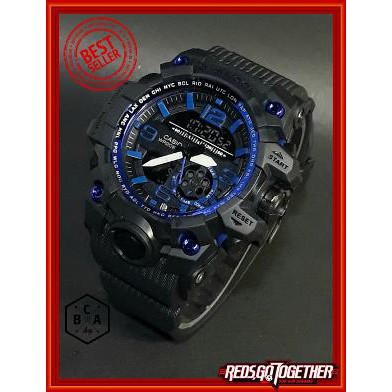 G SHOCK Casio GShock GG1000 Mudmaster Hitam List Biru Termurah