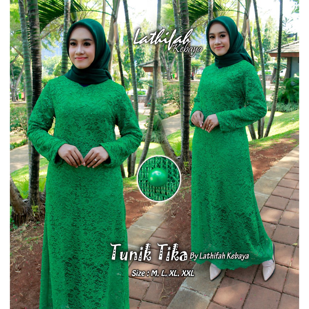 stelan kebaya model gamis mutiara new