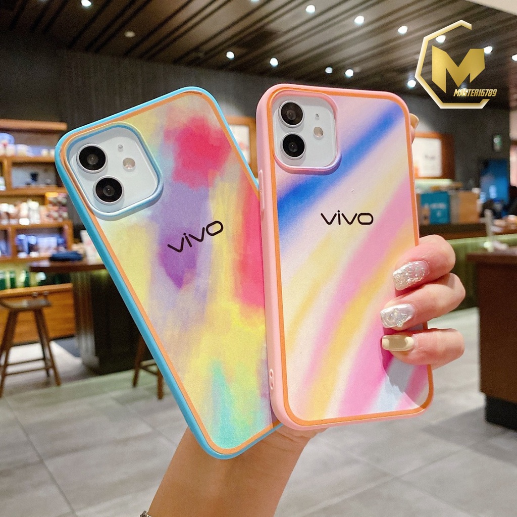 SS044 SOFTCASE RAINBOW VIVO Y12 Y15 Y17 Y20 Y20S Y12S Y30 Y50 Y30I Y51 Y71 Y7I Y81 Y81C Y91 Y93 Y95 Y91C Y1S V5 Y67 Y66 MA2098