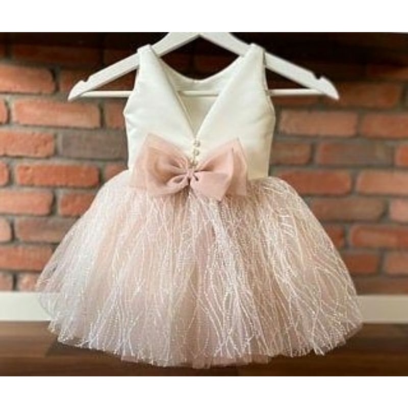 gaun tile akar / gaun pesta anak / dress baby