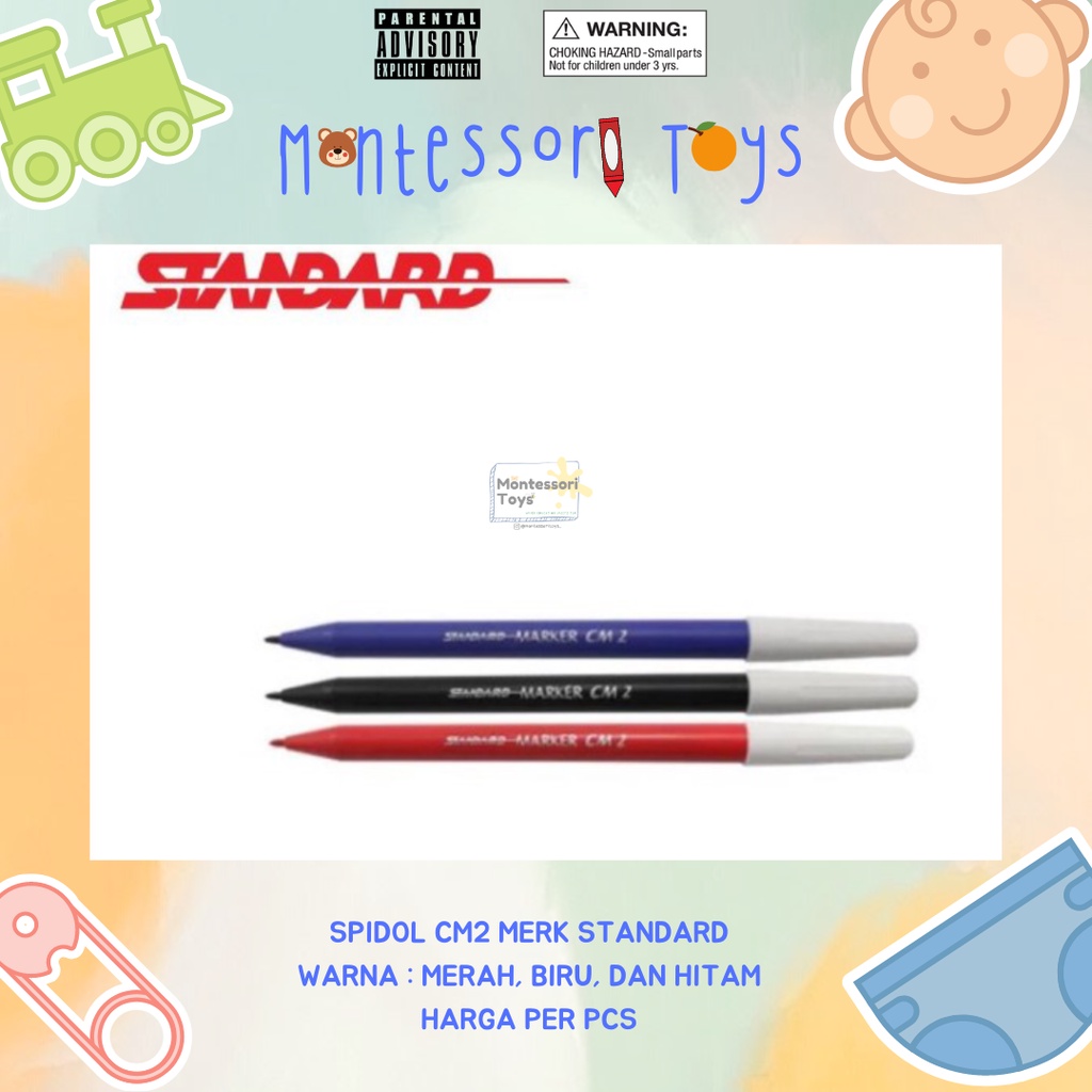 

[ECER PER PCS] Spidol CM2 Merk Standard / Spidol Kecil / Spidol / Sepidol Board Marker White Marker