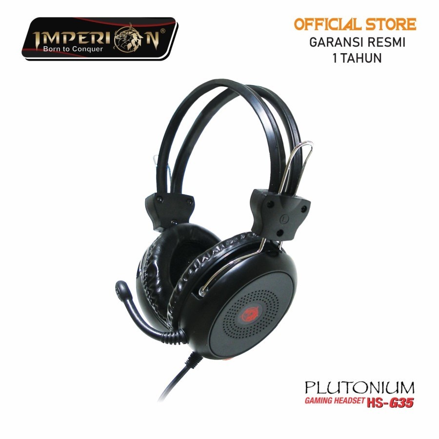 Headset Gaming Imperion HS-G35 Plutonium, Bass Audio