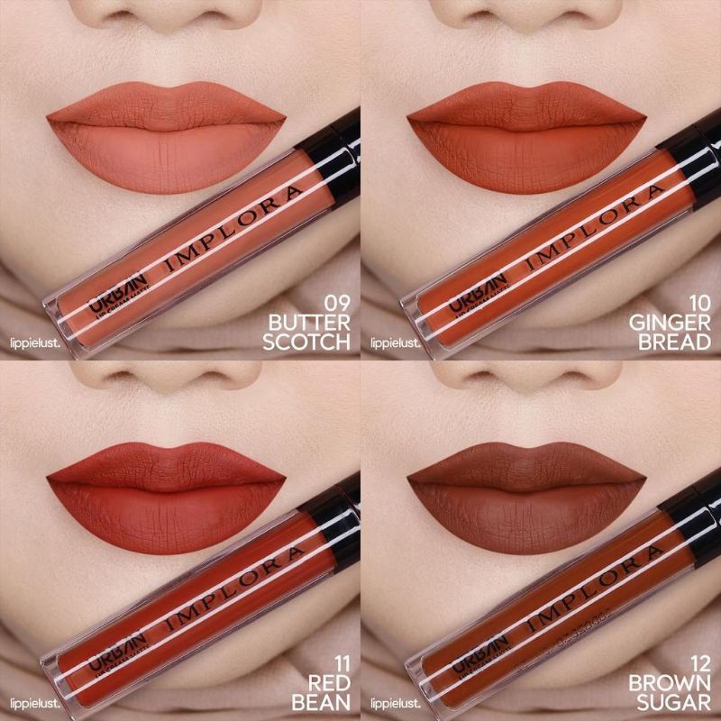 IMPLORA URBAN LIP CREAM MATTE-LIPSTIK IMPLORA-LIPSTIK IMPLORA