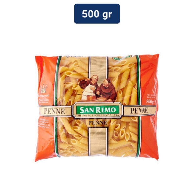 

SAN REMO Pasta Penne Rigani 18 500gr