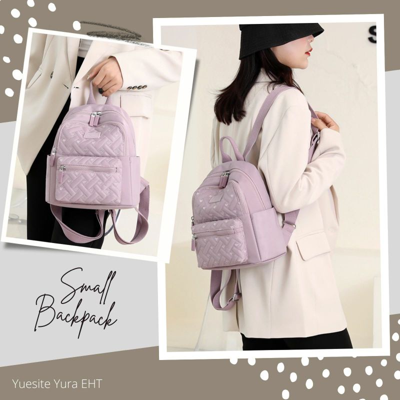 TAS RANSEL WANITA KEKINIAN KOREAN STYLE YUESITE YURA SMALL BACKPACK