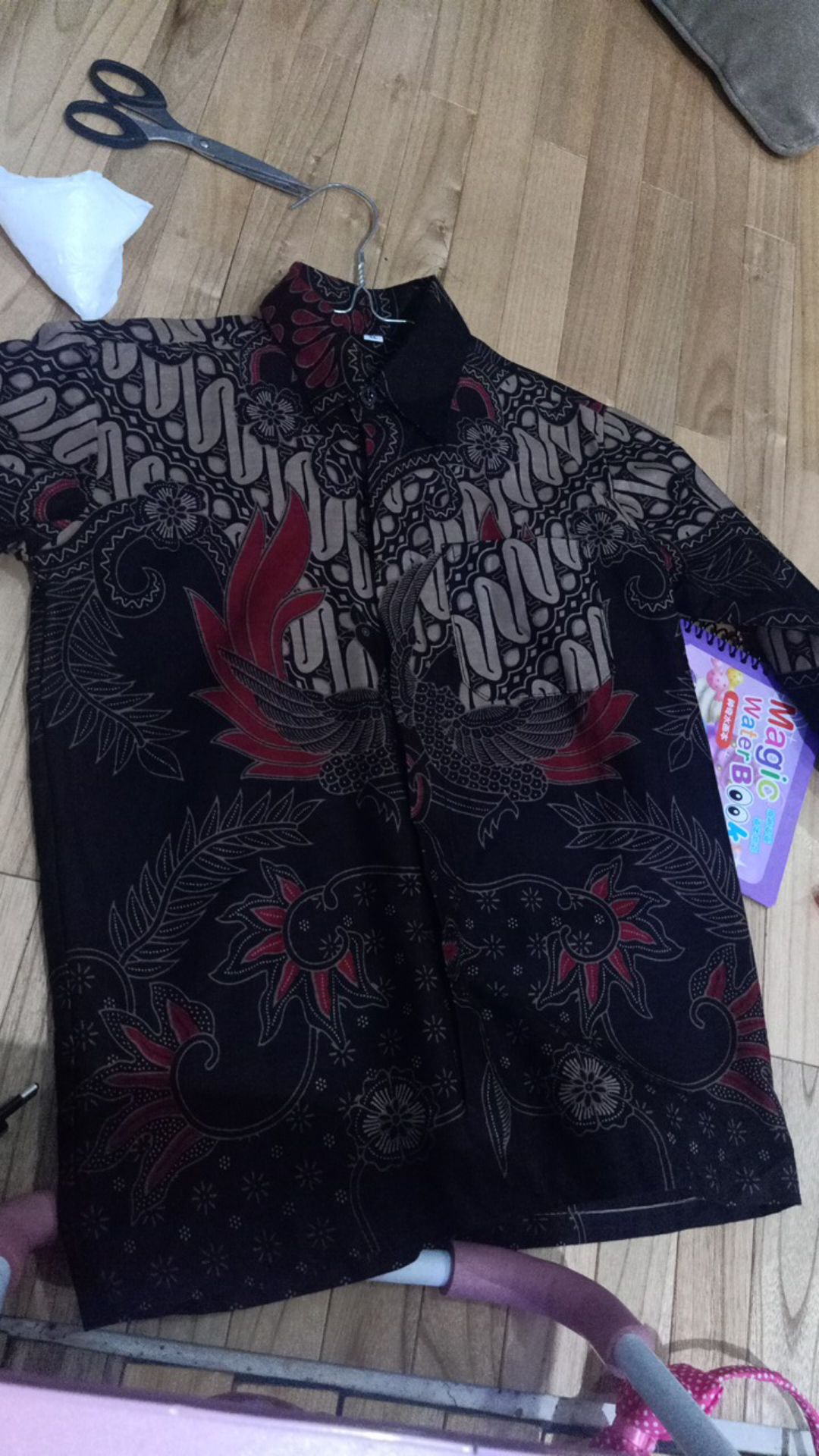 Baju Batik Anak Laki-laki Lengan Panjang Umur 2-14 Tahun Bisa Buat Sekolah Hari Batik