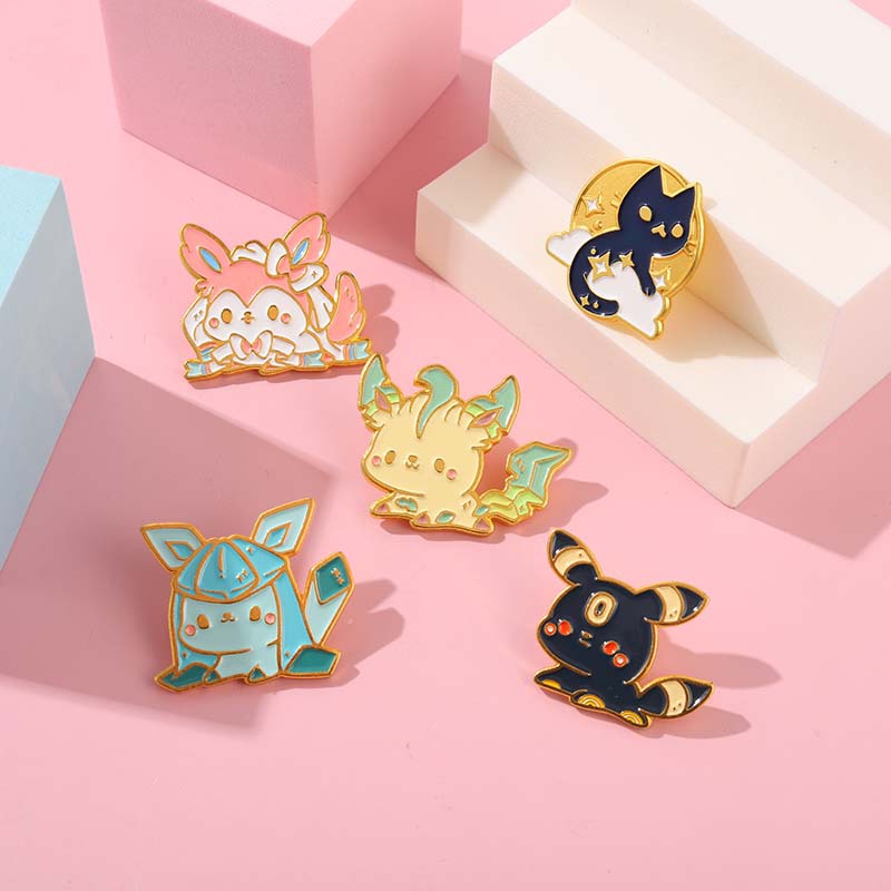 Bros Pin Enamel Bentuk Kartun Anime Elves Untuk Hadiah Penggemar