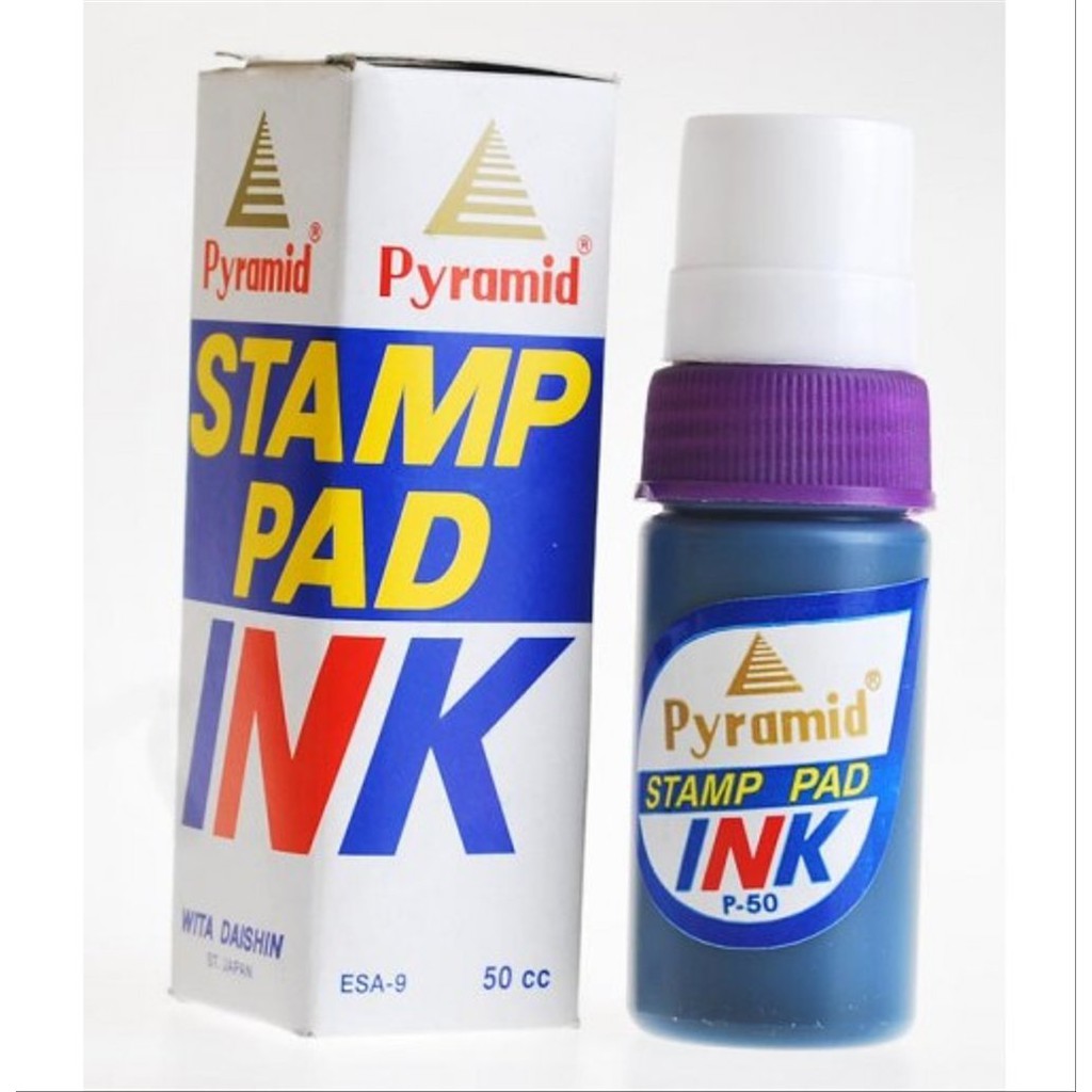 

Tinta stempel bak/stam pad ink refill PYRAMID