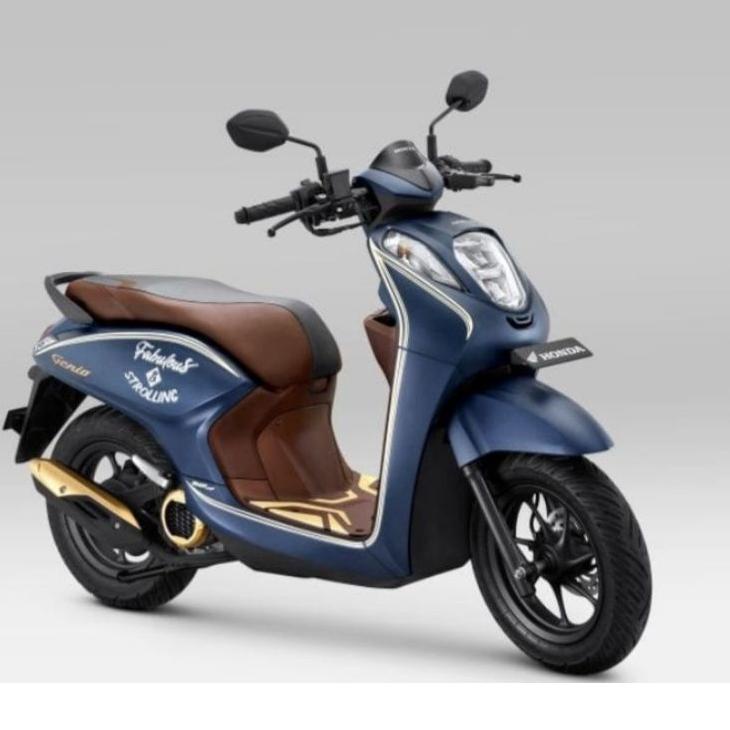 Miliki Aksesoris Genio 2022 Gold Emas Original Honda