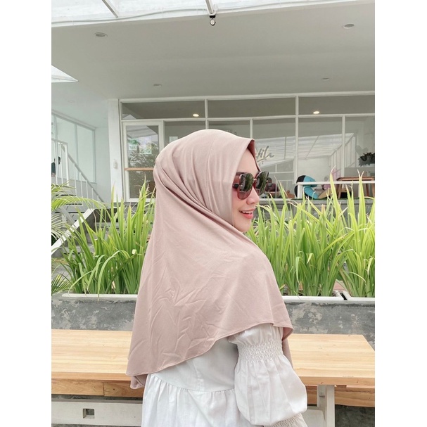 Bergo Hanin Simple || Terbesseller bergo ternyaman