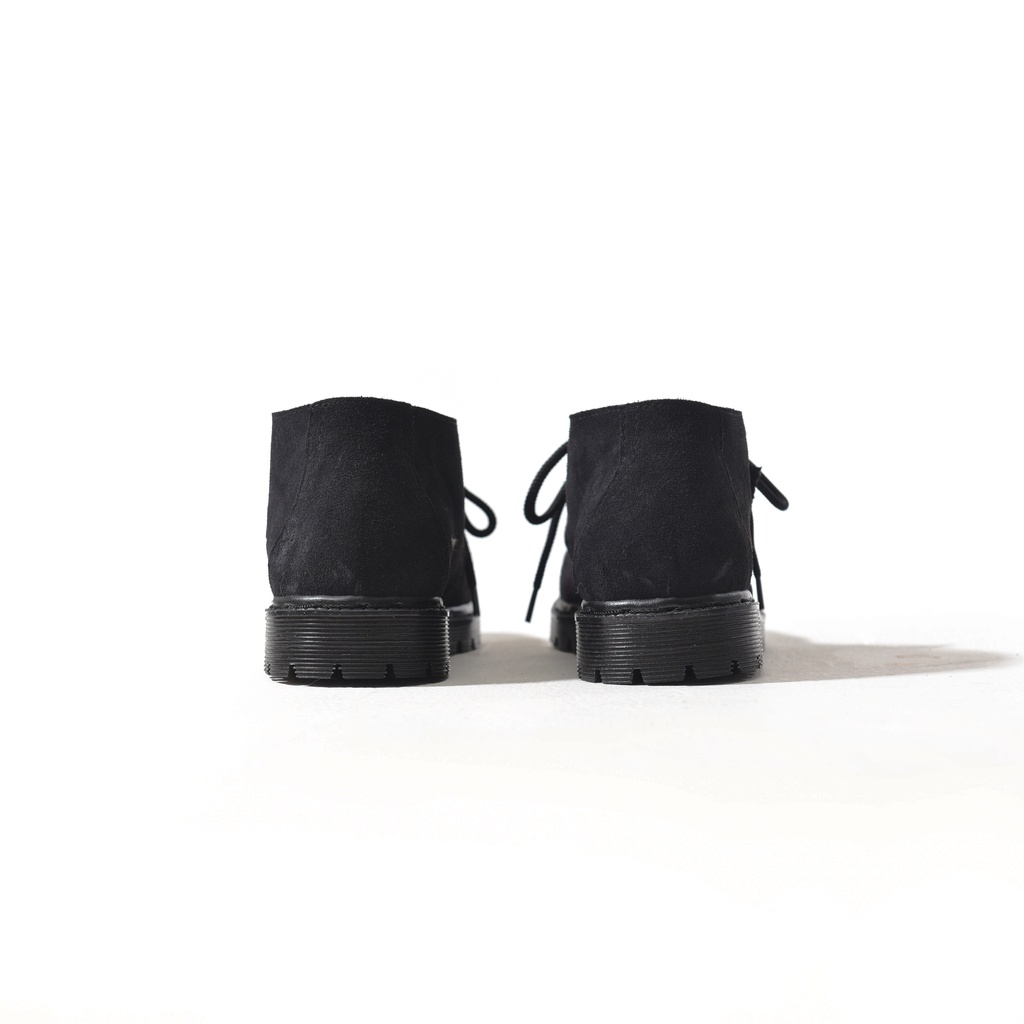 FLOODY BLUE | DENVER | SUEDE BLACK DESERT BOOT