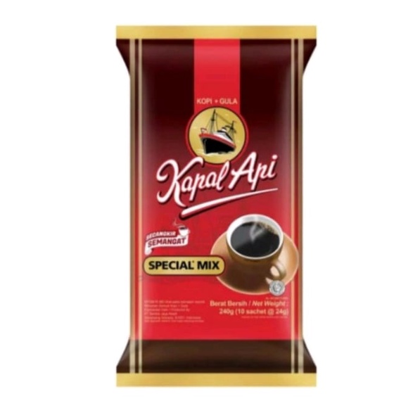 

Kapal Api Special Mix Kopi 10 x 24 gr