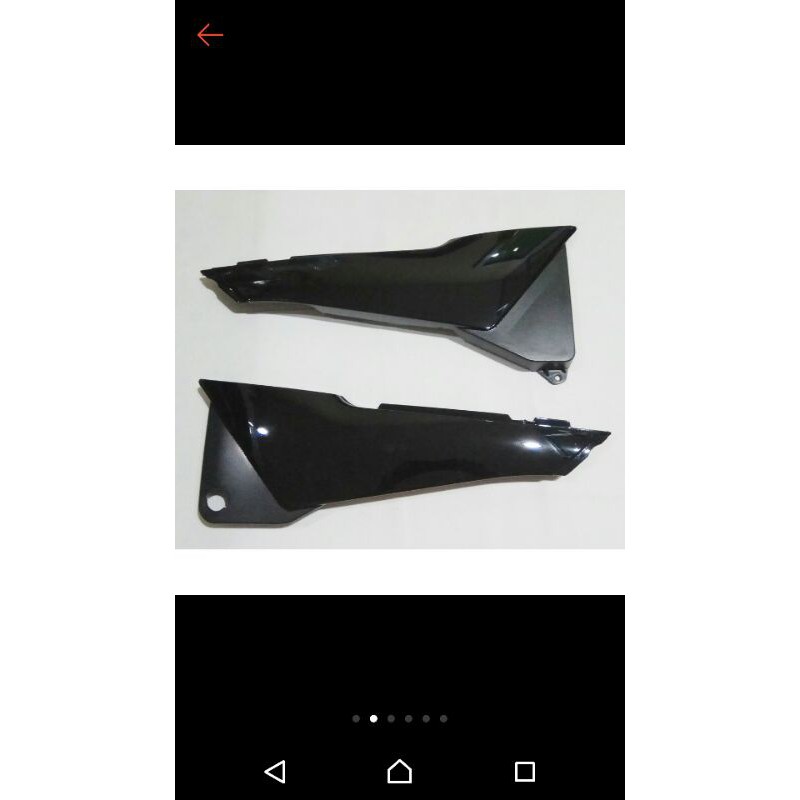body samping tengah cover bodi yamaha rxz rzr rx-z Indonesia milenium