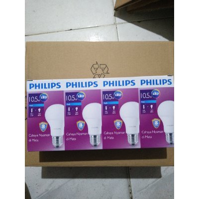 LAMPU PHILLIPS LED 10 5 WATT PAKETAN Termurah