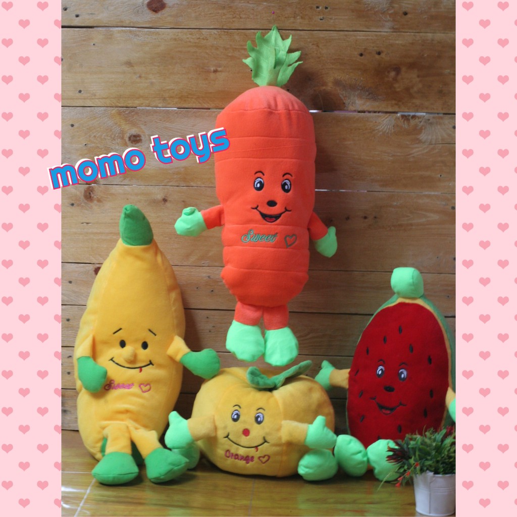 Boneka Aneka Karakter Buah dan Sayur