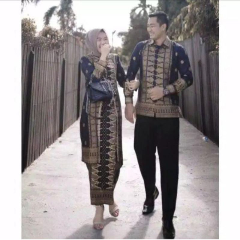 Baju Couple Songket Palembang