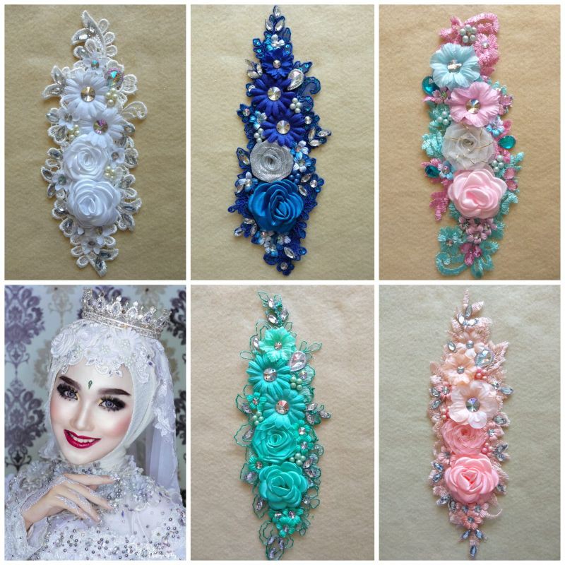 herpis murah meriah cantik untuk pengantin/ wisuda/ trima tamu/ hijab pesta