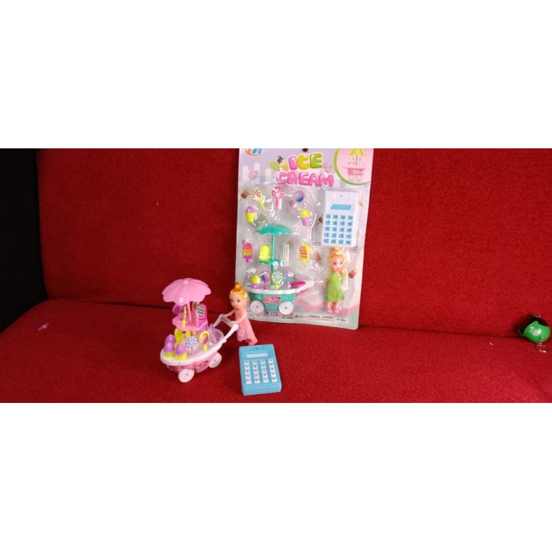 Mainan Barbie Ice Cream Kalkulator Set FI 565