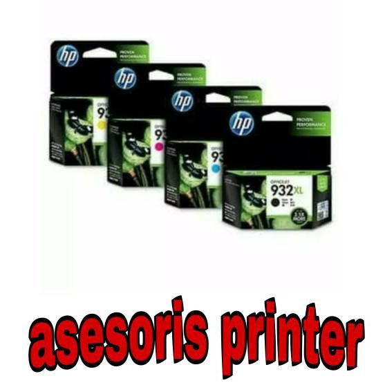 

PAKETAN TINTA PRINTER HP 932XL BLACK 933XL COLOUR ORIGINAL