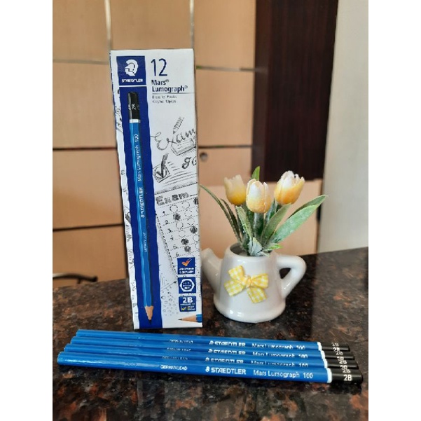 

Pensil Staedler 2B Lumograf Blue&Black
