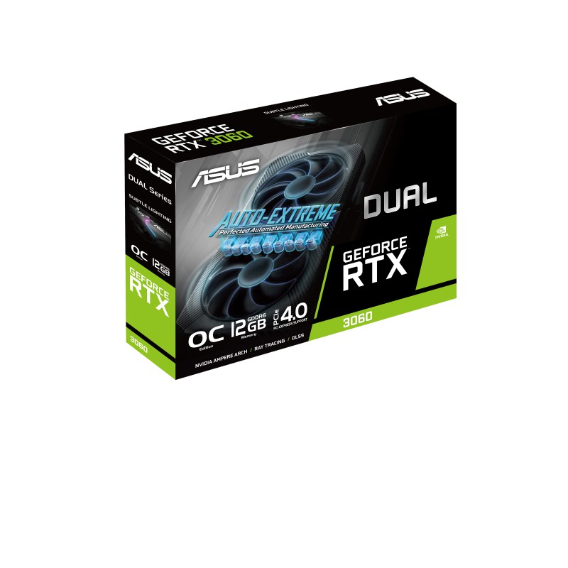 ASUS GeForce Dual RTX 3060 OC 12GB GDDR6 - VGA DUAL-RTX3060-O12G [GS]