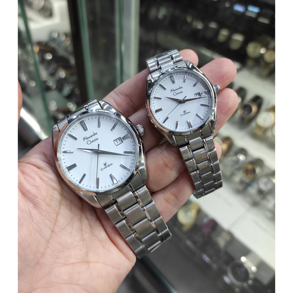 ALEXANDRE CHRISTIE PRIA/WANITA AC 8515 ORIGINAL (SILVER)
