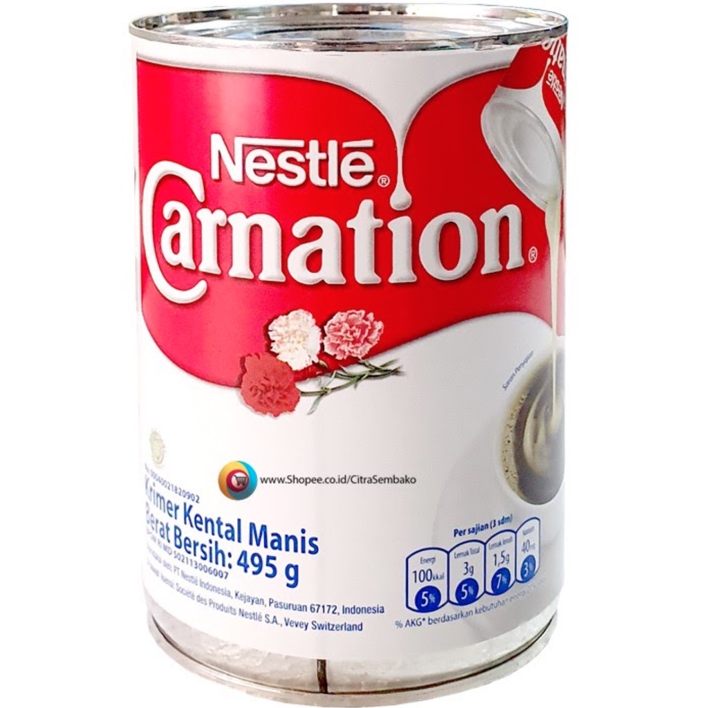 

Susu Krimer Kental Manis Carnation 488 gr