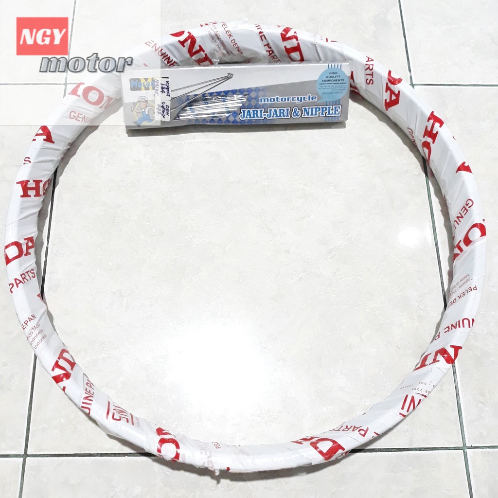 DAUN / VELG + JARI JARI DEPAN SUPRA FIT NEW / LAMA / X 125 - REVO FIT - GRAND - LEGENDA PRIMA ORIGIN