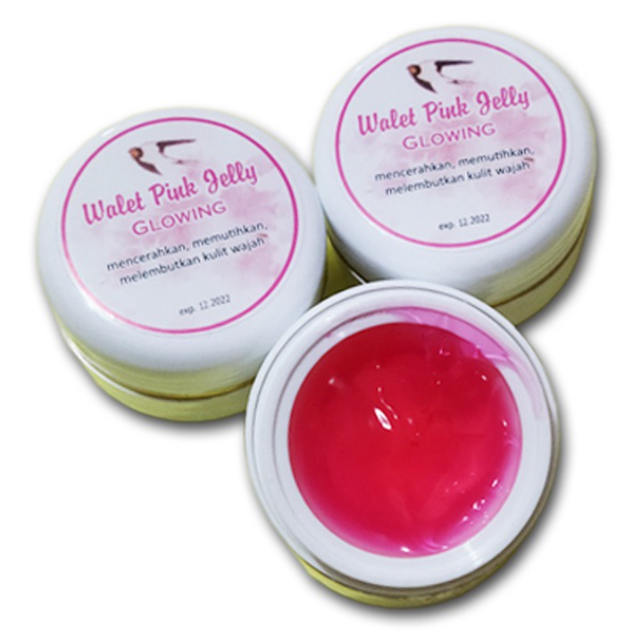 Walet Pink Jelly Glowing Cream / Krim Walet Pink Jelly Glowing